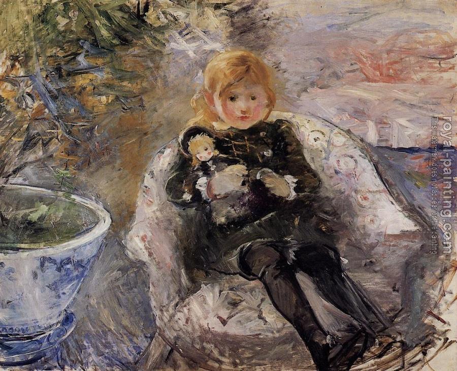 Berthe Morisot : Young Girl with Doll